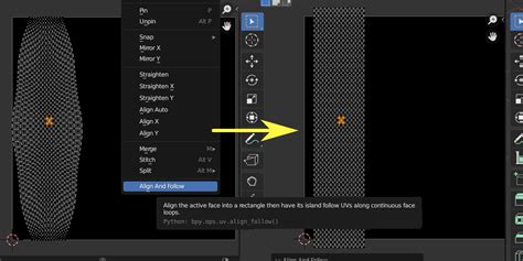 Blender UV Align Add-On に対する画像結果