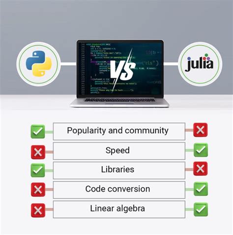 Python Y Julia に対する画像結果