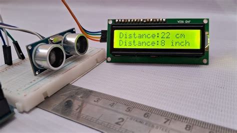 Toradh íomhá ar Augmented Reality Ruler Using Arduino Uno and Ultrasonic Sensor