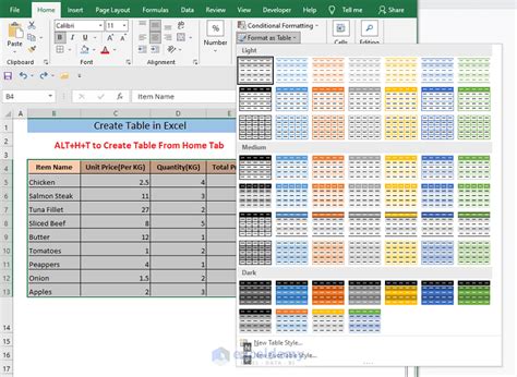 Image result for Create a Table Download in Excel