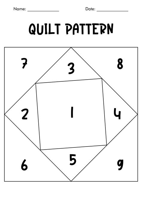 Quilting Patterns Free Printable に対する画像結果