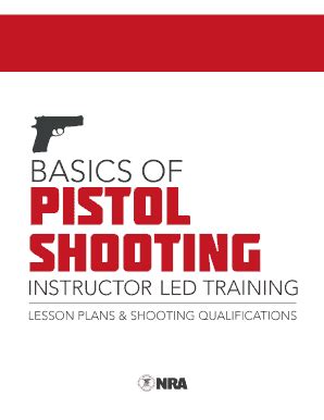 NRA Basic Pistol Shooting Course Qualification Course に対する画像結果