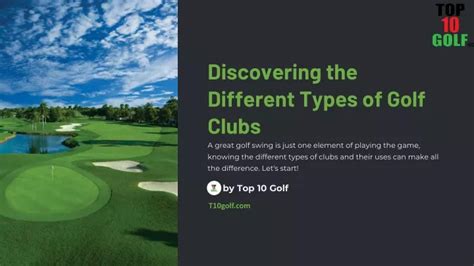 Golf Club Types Chart に対する画像結果