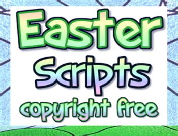 Easter play scripts に対する画像結果