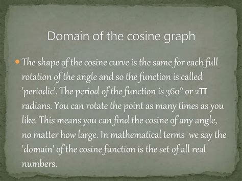 Cosine Graph Radians に対する画像結果