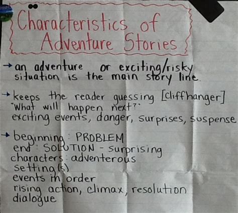 Toradh íomhá ar Adventure Story Examples