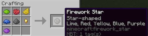 Image result for Fireworks Minecraft Different Types