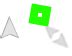 Image result for New Roblox Cursor Green