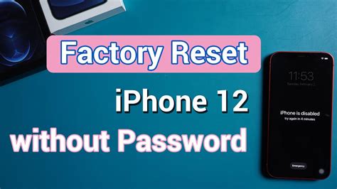 Image result for Reset iPhone 12 without Passcode