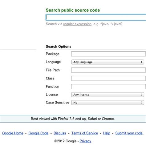 Image result for Google Source Code Search