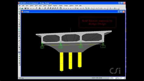 SAP2000 Tutorial에 대한 이미지 결과