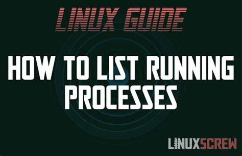 Linux Process List に対する画像結果