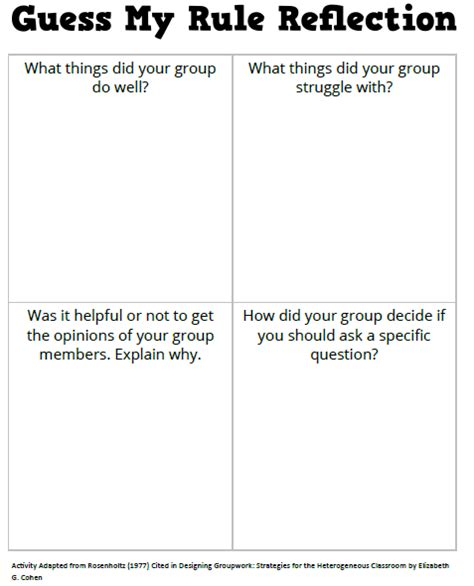 Image result for What's My Rule Worksheet