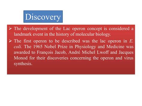 Toradh íomhá ar Lac Operon Concept