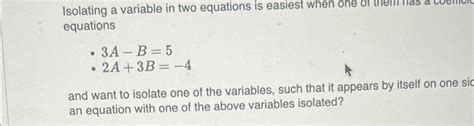 Image result for How to Isolate the Indicated Variable in an Equation