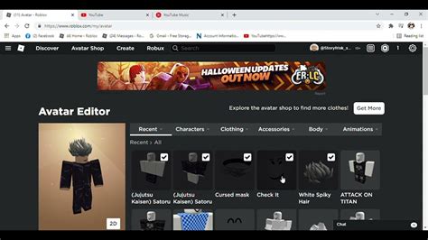 gojo roblox avatar に対する画像結果