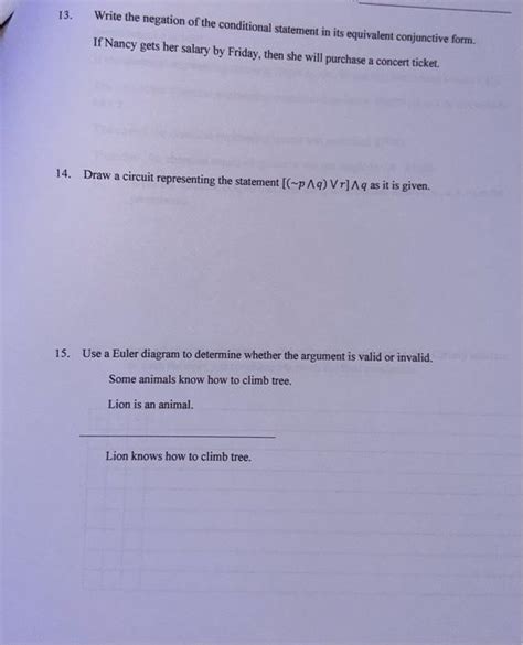 Negation of Conditional Statement に対する画像結果