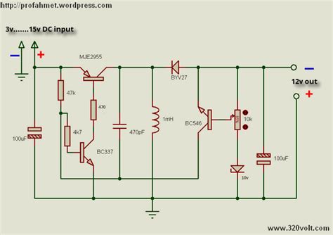 Image result for Boost Converter Project Circuit Diagram