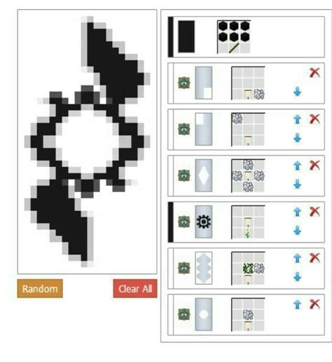 Afbeeldingsresultaten voor Bordure Indented Loom Minecraft