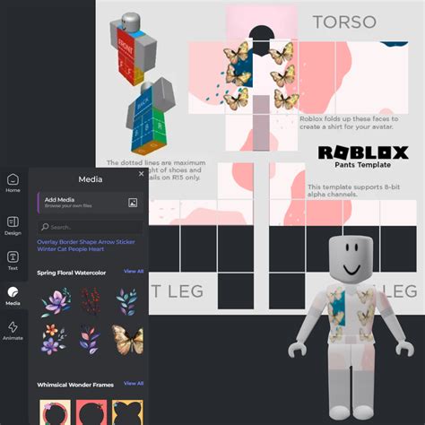 Image result for Roblox Torso Template