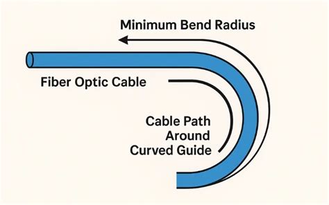 Toradh íomhá ar Fiber Cable Bend Radius