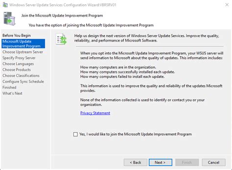Toradh íomhá ar WSUS Install