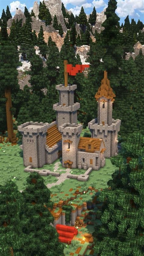 Image result for Minecraft Small Castle Ideas