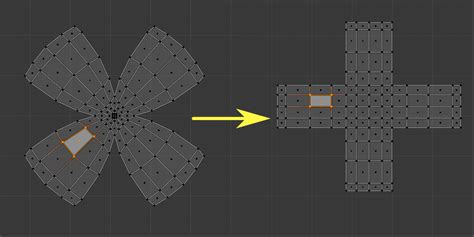 Blender UV Align Add-On に対する画像結果