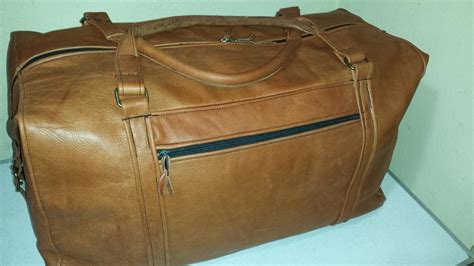 Toradh íomhá ar Leather Duffle Bag Pattern
