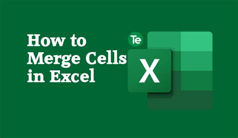 How to Merge Cells in Microsoft Excel に対する画像結果