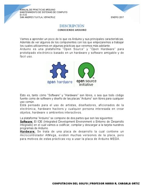 Afbeeldingsresultaten voor Manual De Arduino