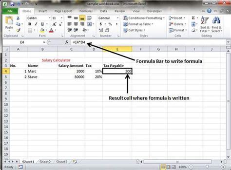 Image result for How to Create an Excel Formula