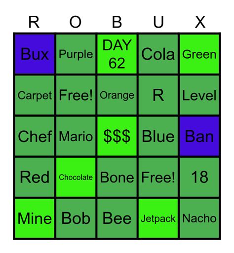 Zombie Attack Roblox Bingo Card కోసం చిత్ర ఫలితం
