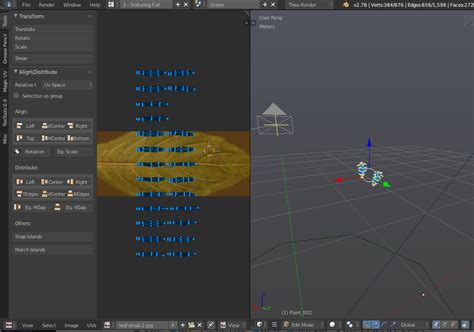 Blender UV Align Add-On に対する画像結果