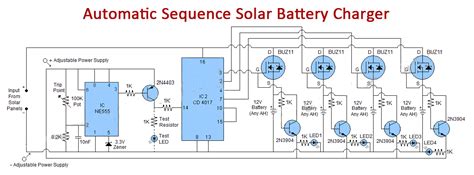 Image result for Solar Power Battery Charger Circuit