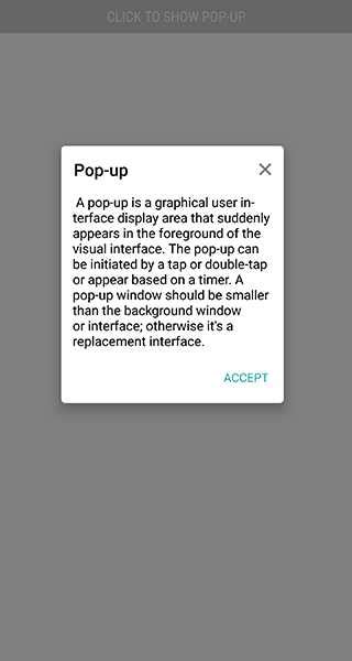Image result for Android Modal Form