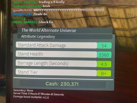 Image result for Stand Roblox Stw