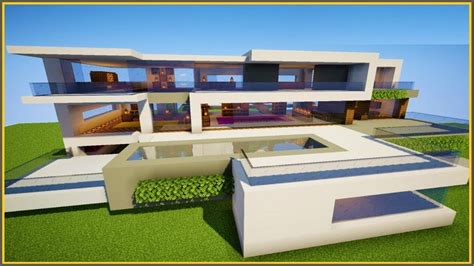 Image result for Large Modern House Minecraft Tutorial