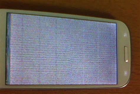 Toradh íomhá ar Android Error Pixelated Screen