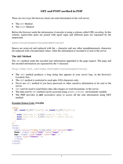 Image result for Get Method in PHP Link with Parameters