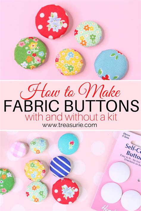 Image result for Fabric Buttons Kit