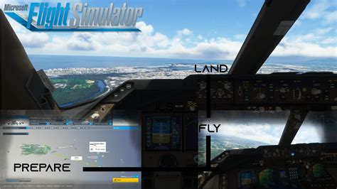 Toradh íomhá ar 747 Tutorial Microsoft Flight Simulator