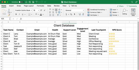 Image result for How to Best Convey a Database On Excel