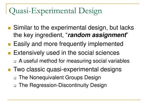 Image result for Quasi-Experimental Research