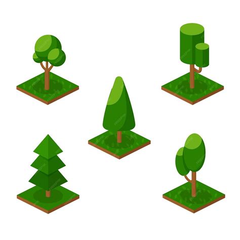 Image result for 3D Tree Vector