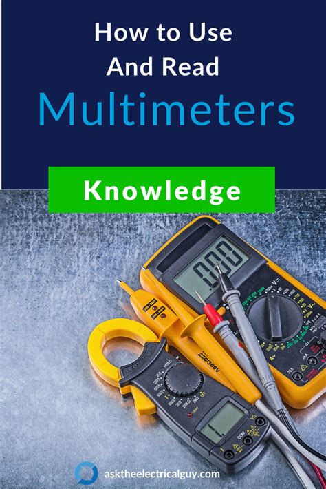 Image result for How to Use and Read a Multimeter