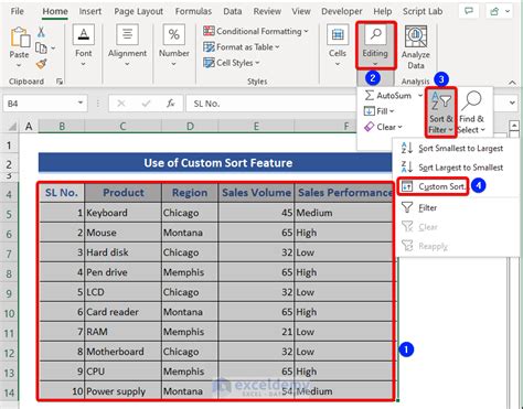 Image result for Advanced Sort in Excel