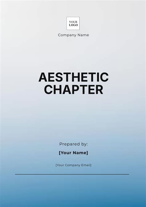 Free Chapter Heading Template to Edit Online