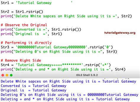 Image result for Lstrip Rstrip Python
