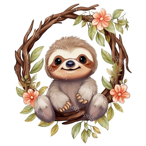 Afbeeldingsresultaten voor Baby Sloth Drawing